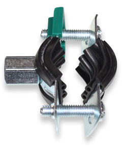 Pipe clamp 12-14mm/ with insert